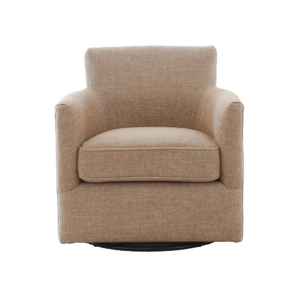 Everly Plush Swivel Armchair