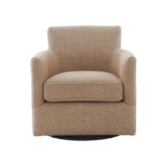 Everly Plush Swivel Armchair