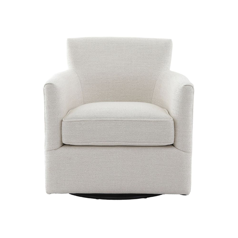 Everly Plush Swivel Armchair