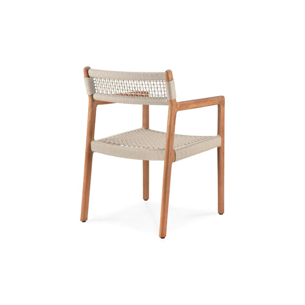 Ethnicraft Jack Woven Outdoor Dining Chair