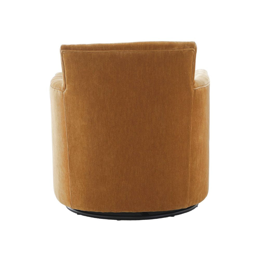 Everly Plush Swivel Armchair