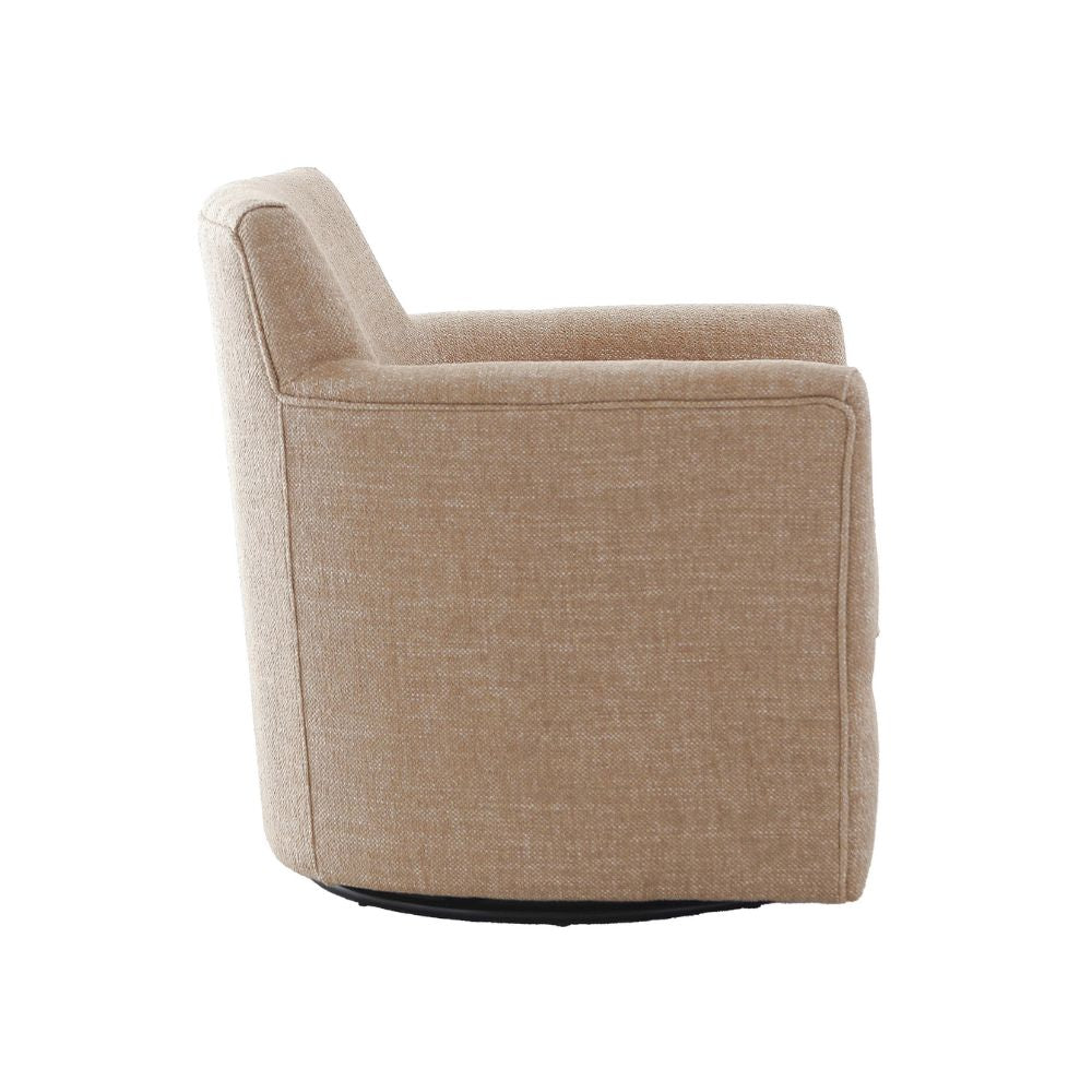 Everly Plush Swivel Armchair