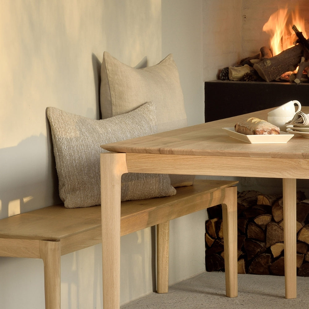 Ethnicraft Bok Dining Table in Solid Oak & Teak