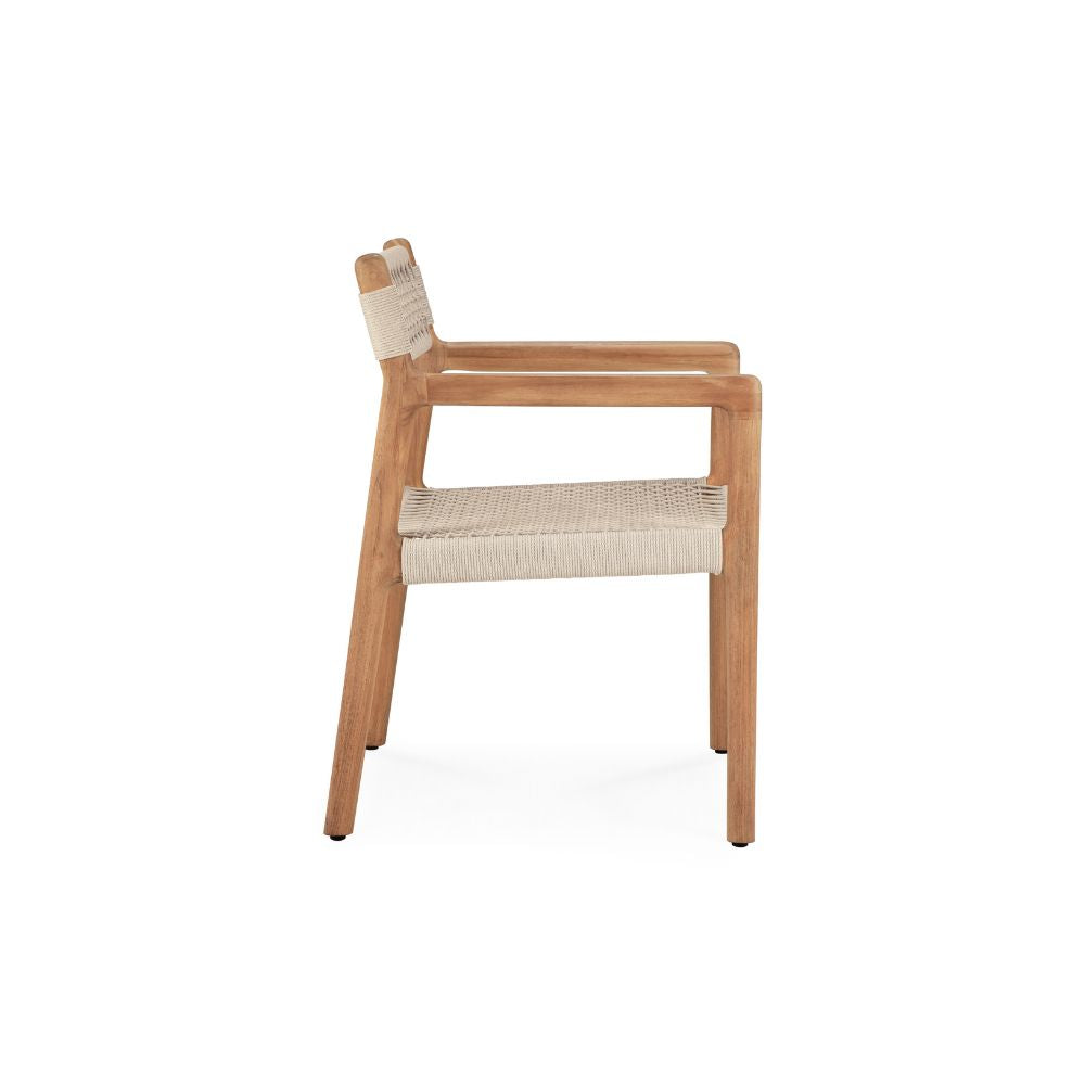 Ethnicraft Jack Woven Outdoor Dining Chair