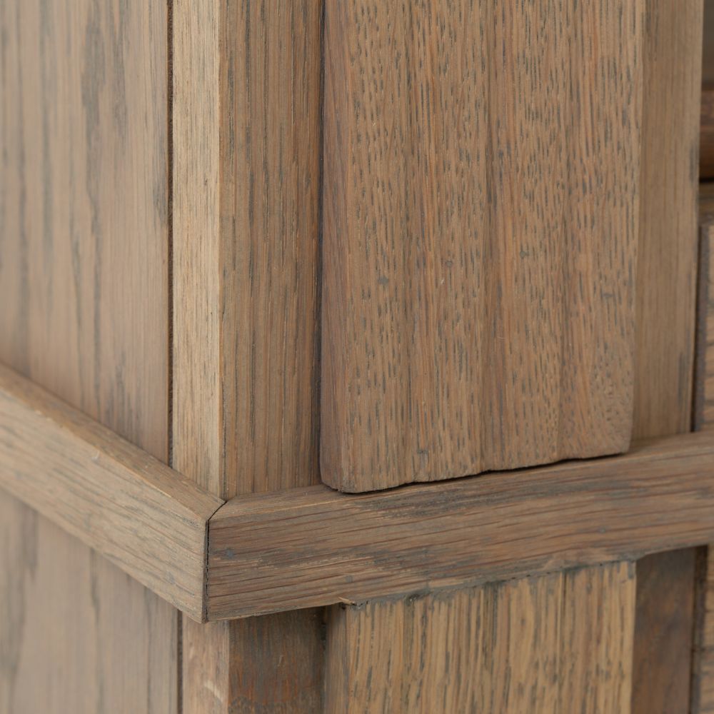 Flamant Balmore 1 Part Bookcase - Oak