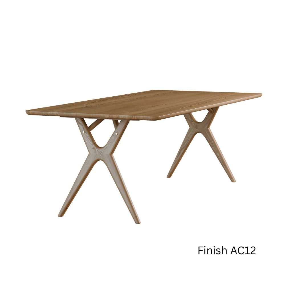 Aimee Bespoke Extendable Dining Table in FSC Solid Ash