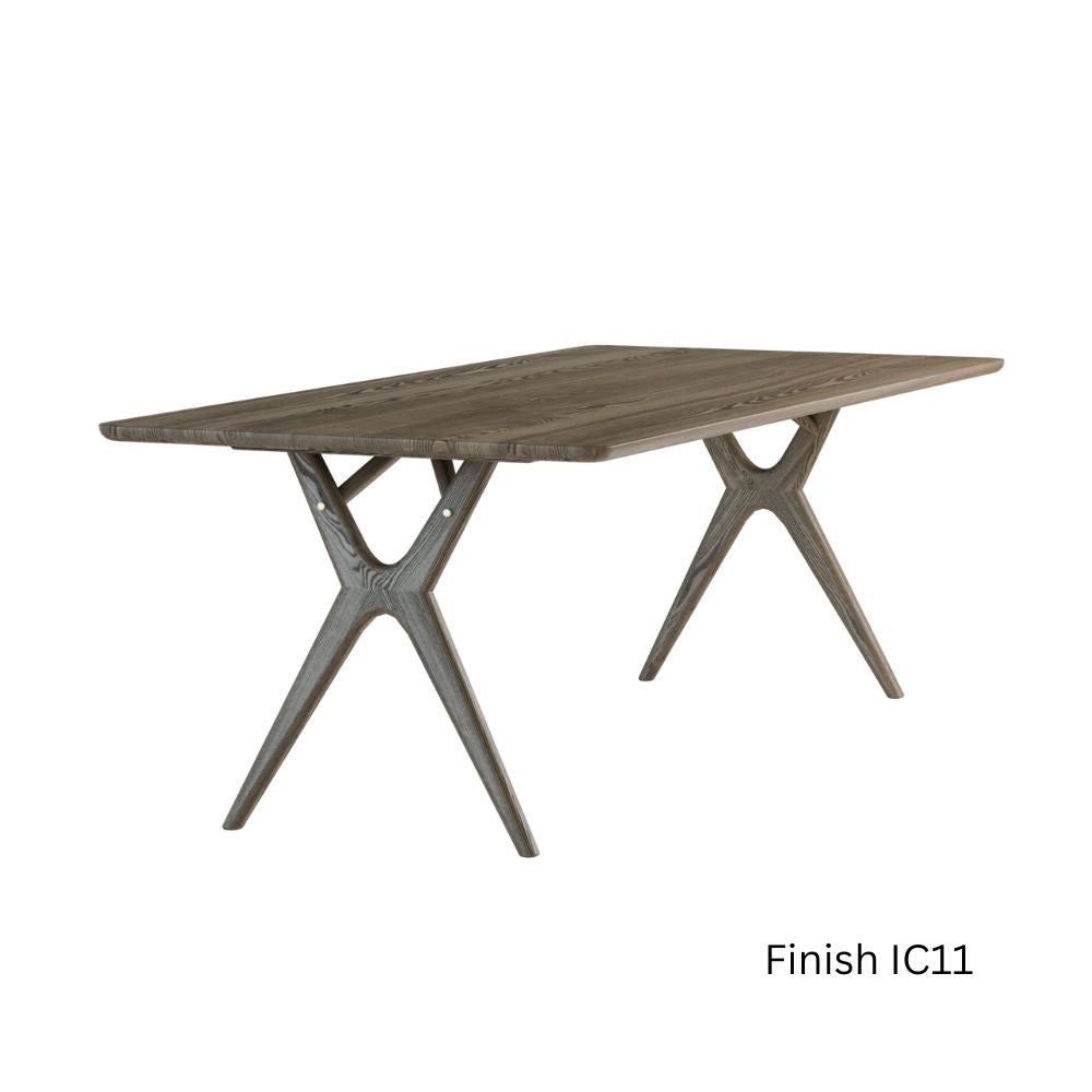 Aimee Bespoke Extendable Dining Table in FSC Solid Ash