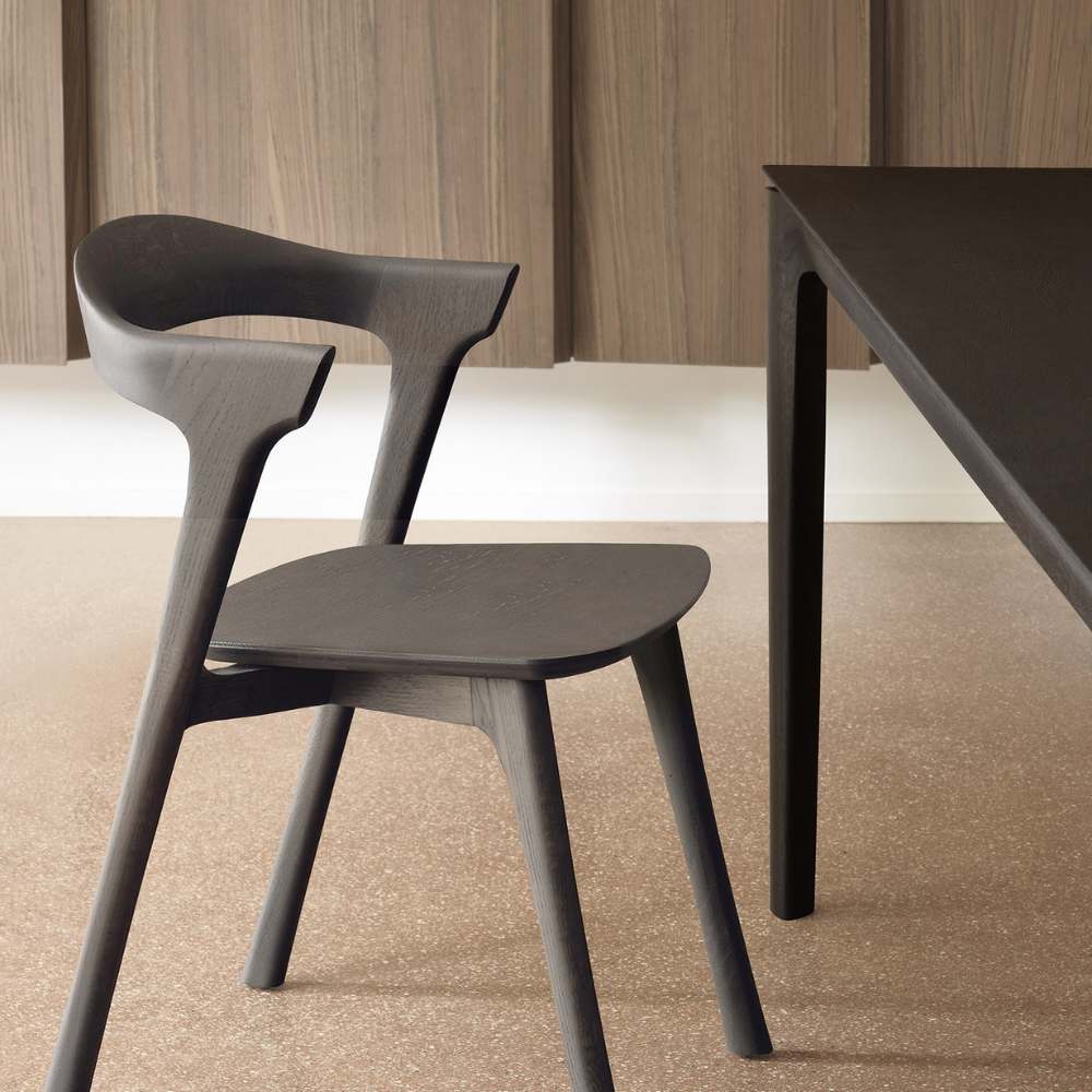 Ethnicraft Bok Dining Chair in Solid Oak or Teak
