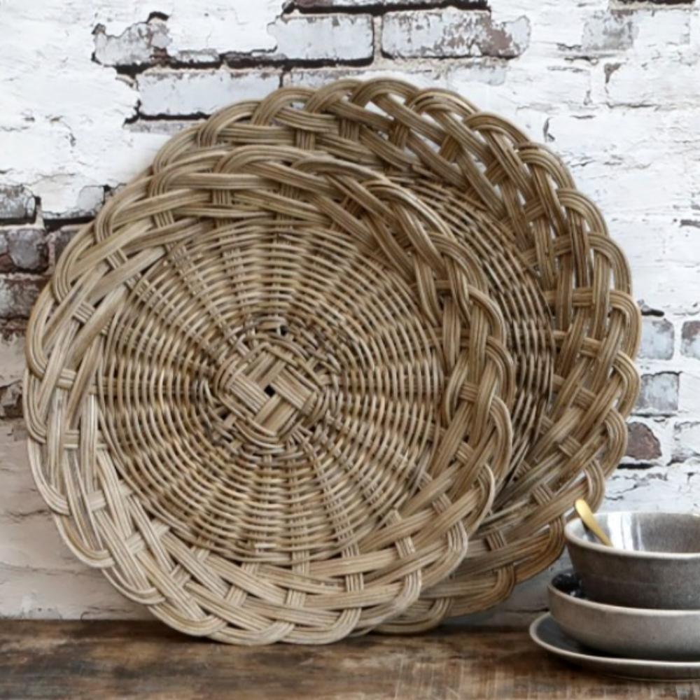 Braided Tray - Set of 2