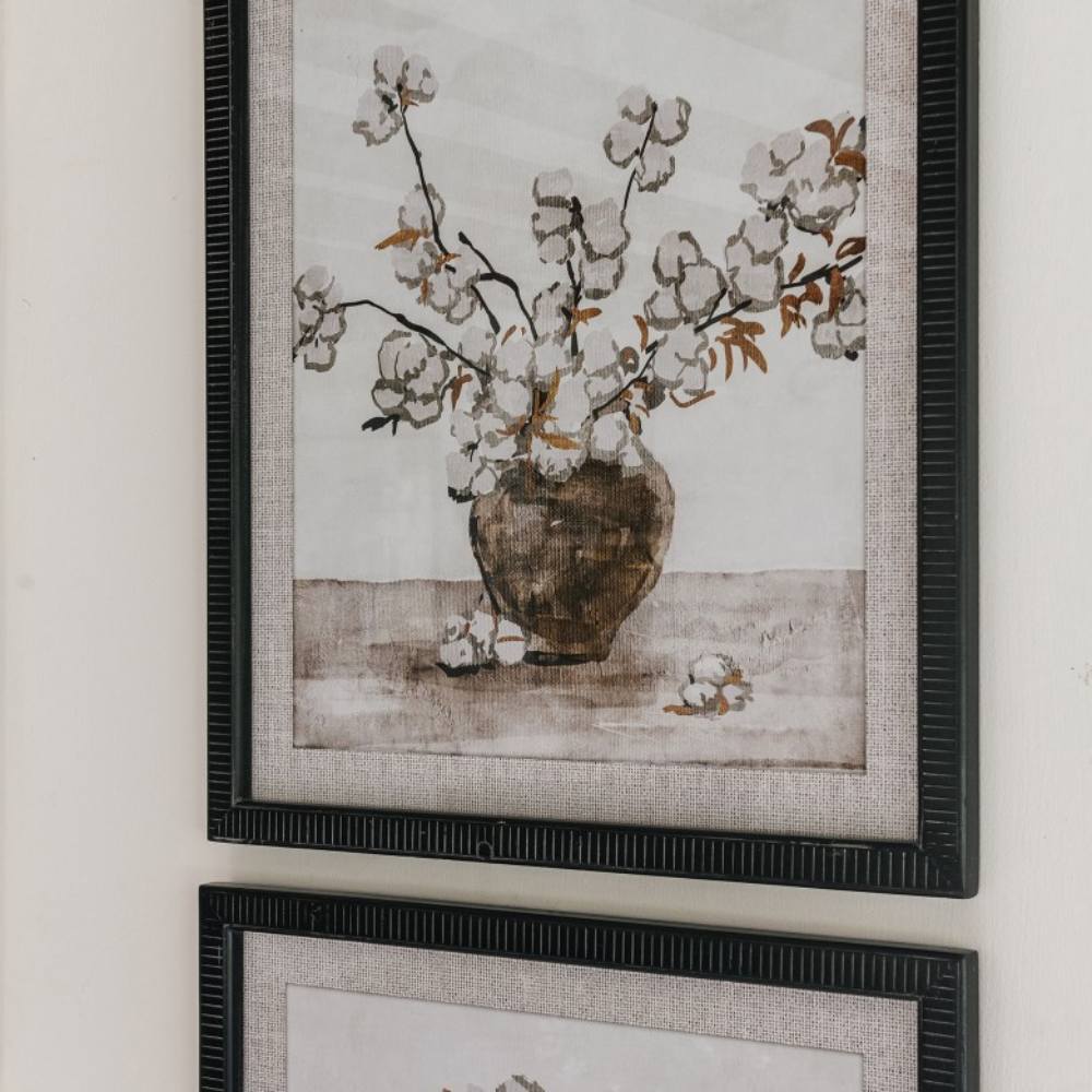 Brook Set of 2 Framed Potted Flower Wall Art