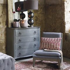 Blanc D'Ivoire Claude - Grey Natural Foam Armchair