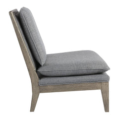 Blanc D'Ivoire Claude - Grey Natural Foam Armchair