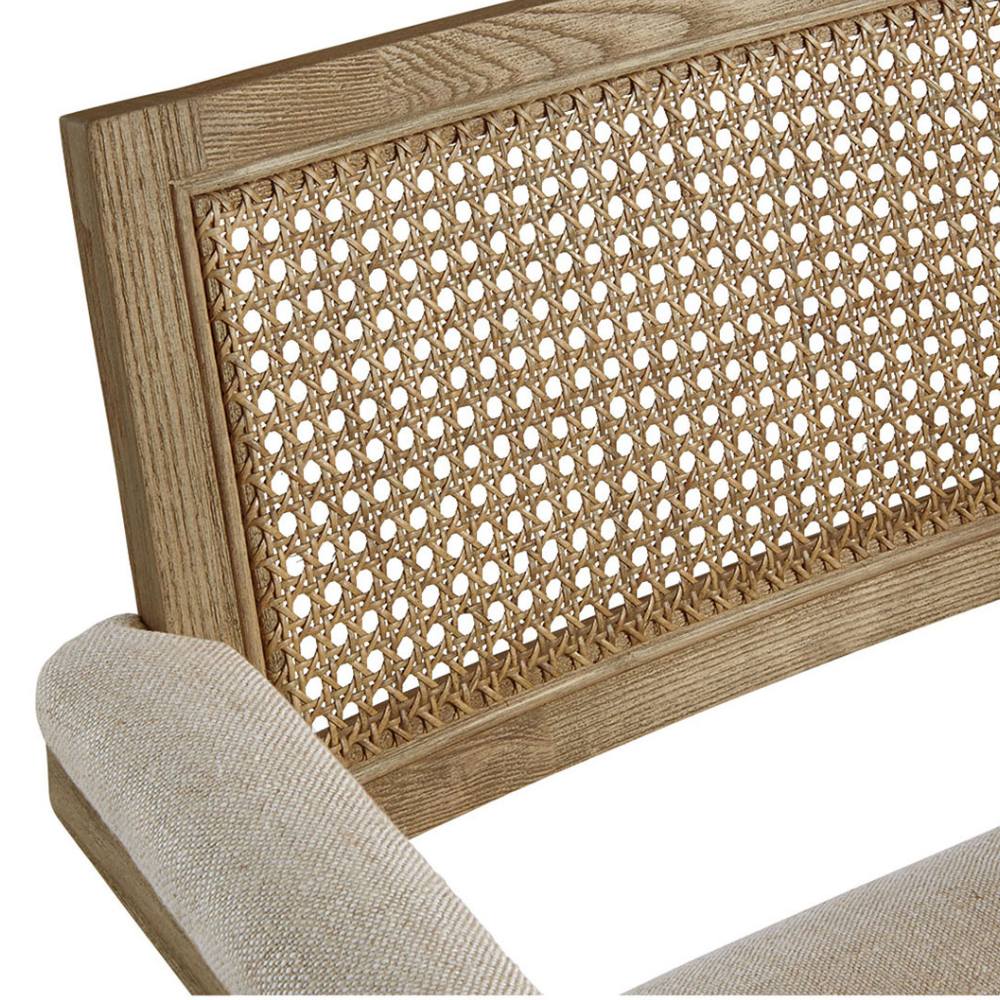 Blanc D'Ivoire Charles - Ecru Linen Natural Foam Armchair