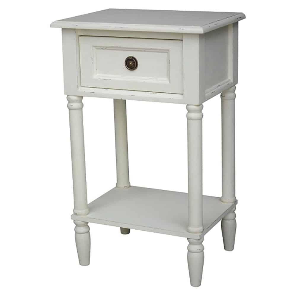 Emma Bedside Off White