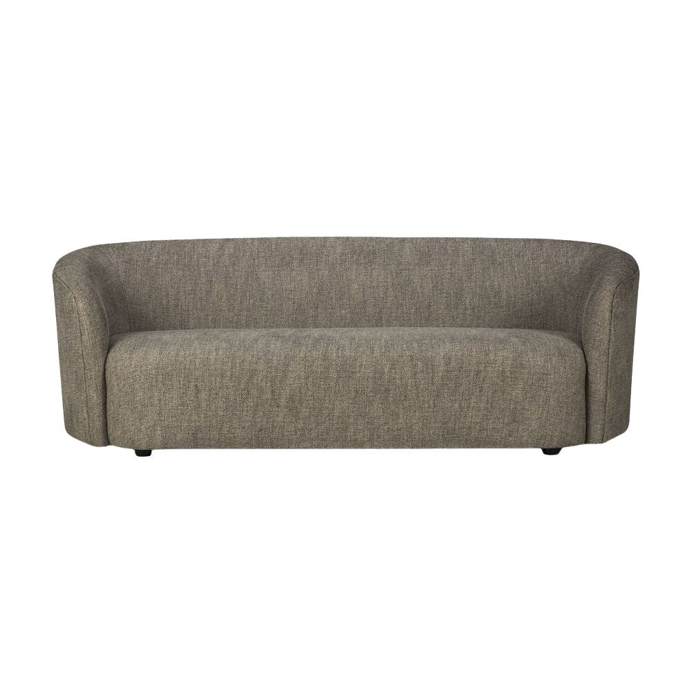 Ethnicraft Ellipse 3-Seater Sofa Stain-Resistant, Belgian-Woven Fabric & Memory Foam Comfort