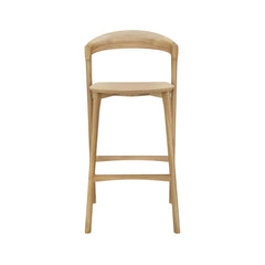 Ethnicraft Bok Bar Stool – High Counter Seating, Comfortable Seat & Footrest