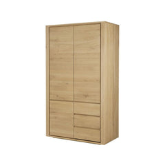 Ethnicraft Shadow Dresser – Solid Oak Dresser with Decisive Lines & Deep Drawers, Minimalist Scandinavian Form
