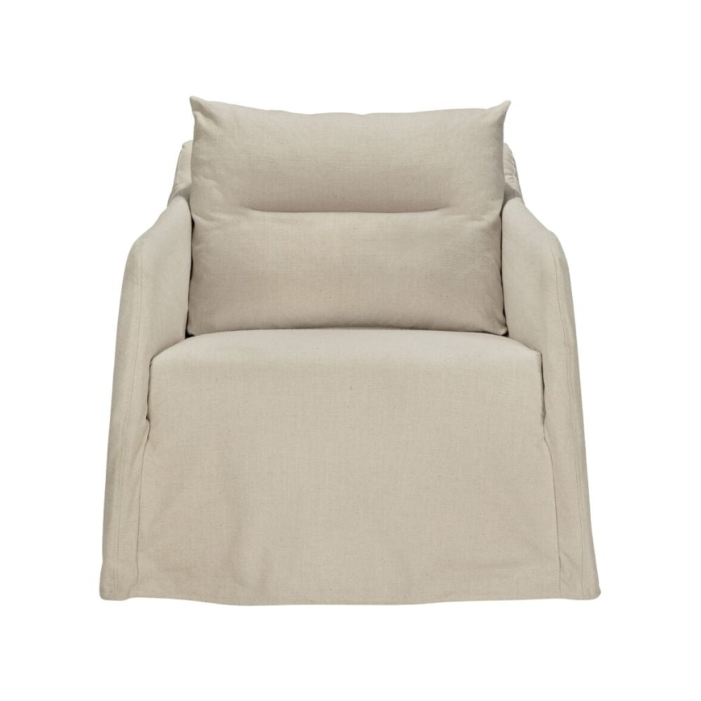 Ethnicraft Weave Lounge Chair – Sculptural Design, Natural Ventilated Seat