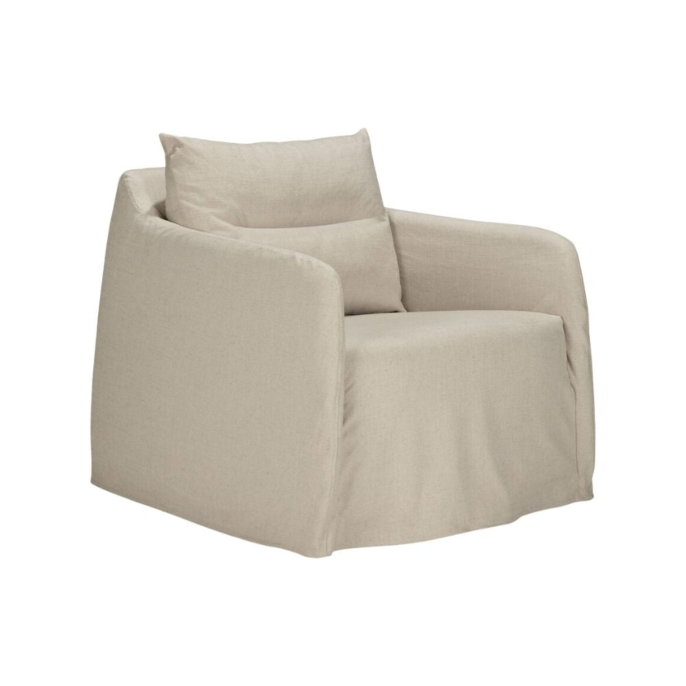 Ethnicraft Weave Lounge Chair – Sculptural Design, Natural Ventilated Seat