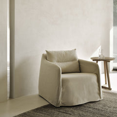 Ethnicraft Weave Lounge Chair – Sculptural Design, Natural Ventilated Seat
