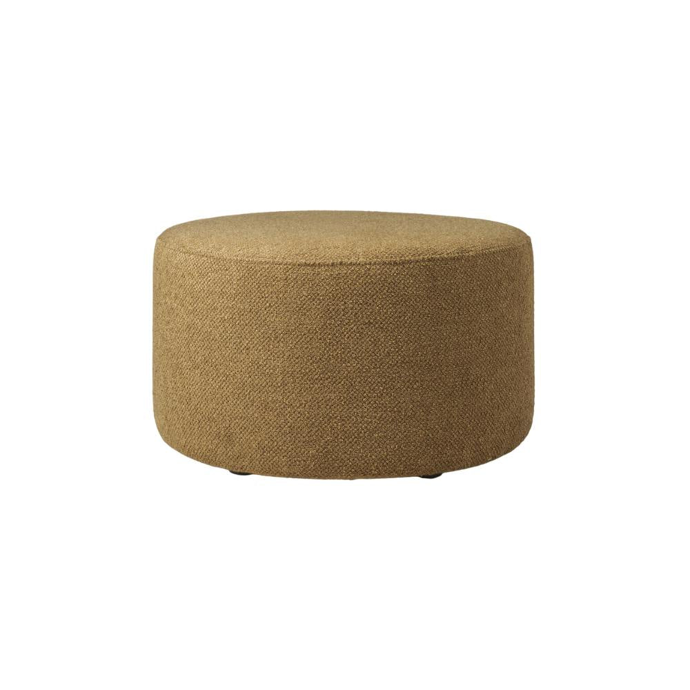 Ethnicraft Barrow Pouf – Upholstered Floor Pouf with Soft Fabric & Contemporary Scandinavian Style