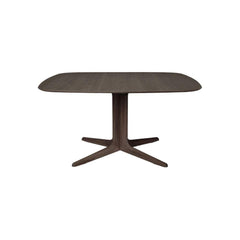 Ethnicraft Corto Dining Table – Oak Dining Table with Sculptural Cross-Leg Base