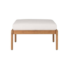 Ethnicraft Jack Outdoor Stool – Teak Outdoor Stool with Sculpted Curve & Robust Base
