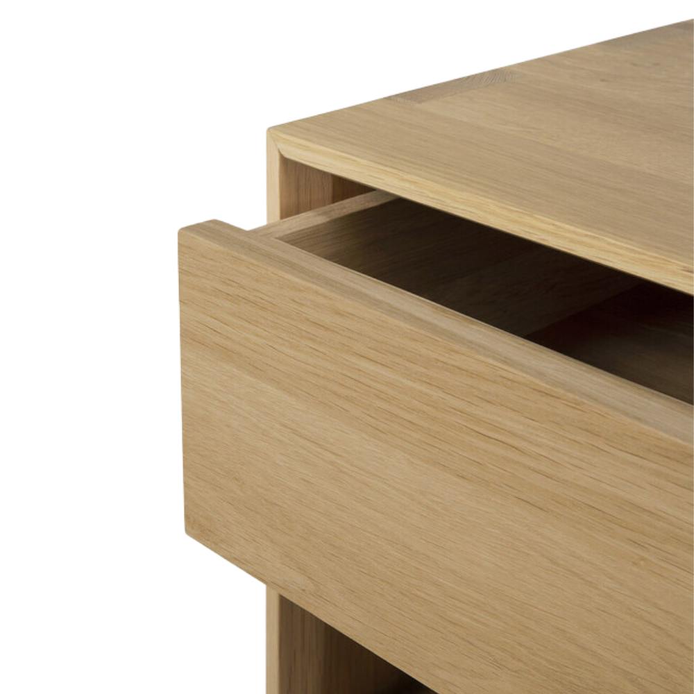 Ethnicraft Nordic Coffee Table – Minimalist Solid Oak Coffee Table with Clean Scandinavian Lines