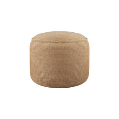 Ethnicraft Donut Outdoor Pouf – Upholstered Round Outdoor Pouf with Comfortable Cushion