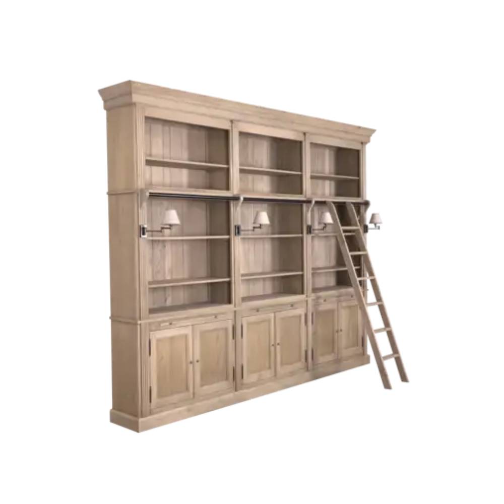 Flamant Balmore Large Wooden Bookcase