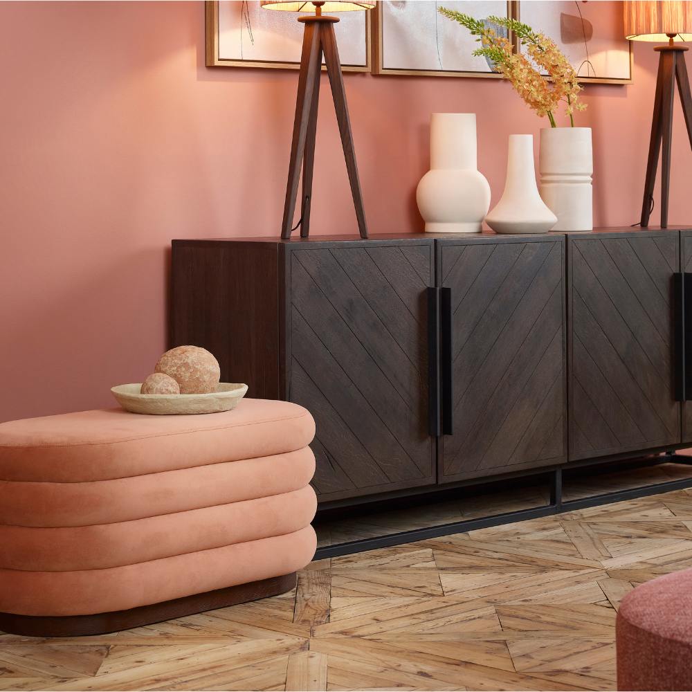 Flamant Beatrice Ottoman