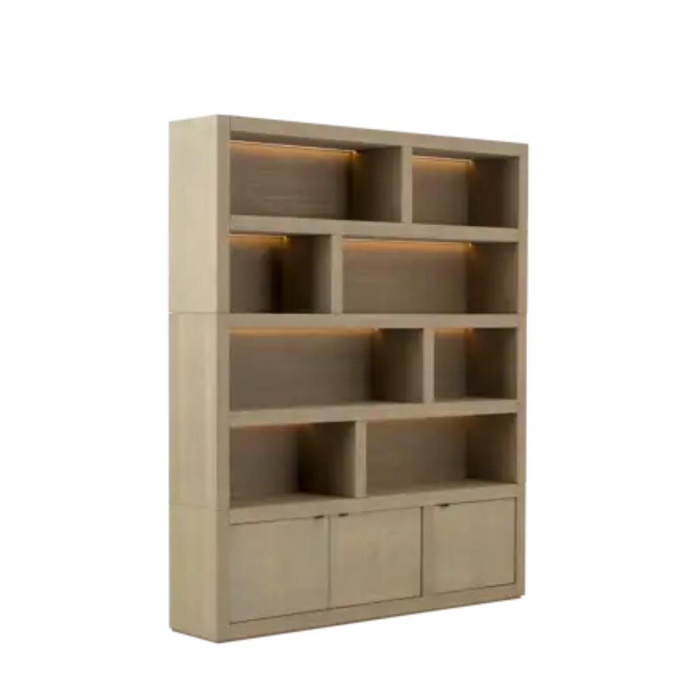 Flamant Bjorn Oak Bookcase