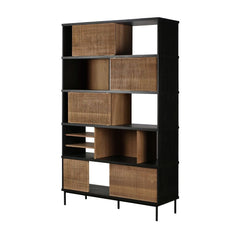 Ethnicraft Oscar Shelf Rack – Wall-Mounted or Freestanding Shelf Unit with Scandinavian Minimalist Design