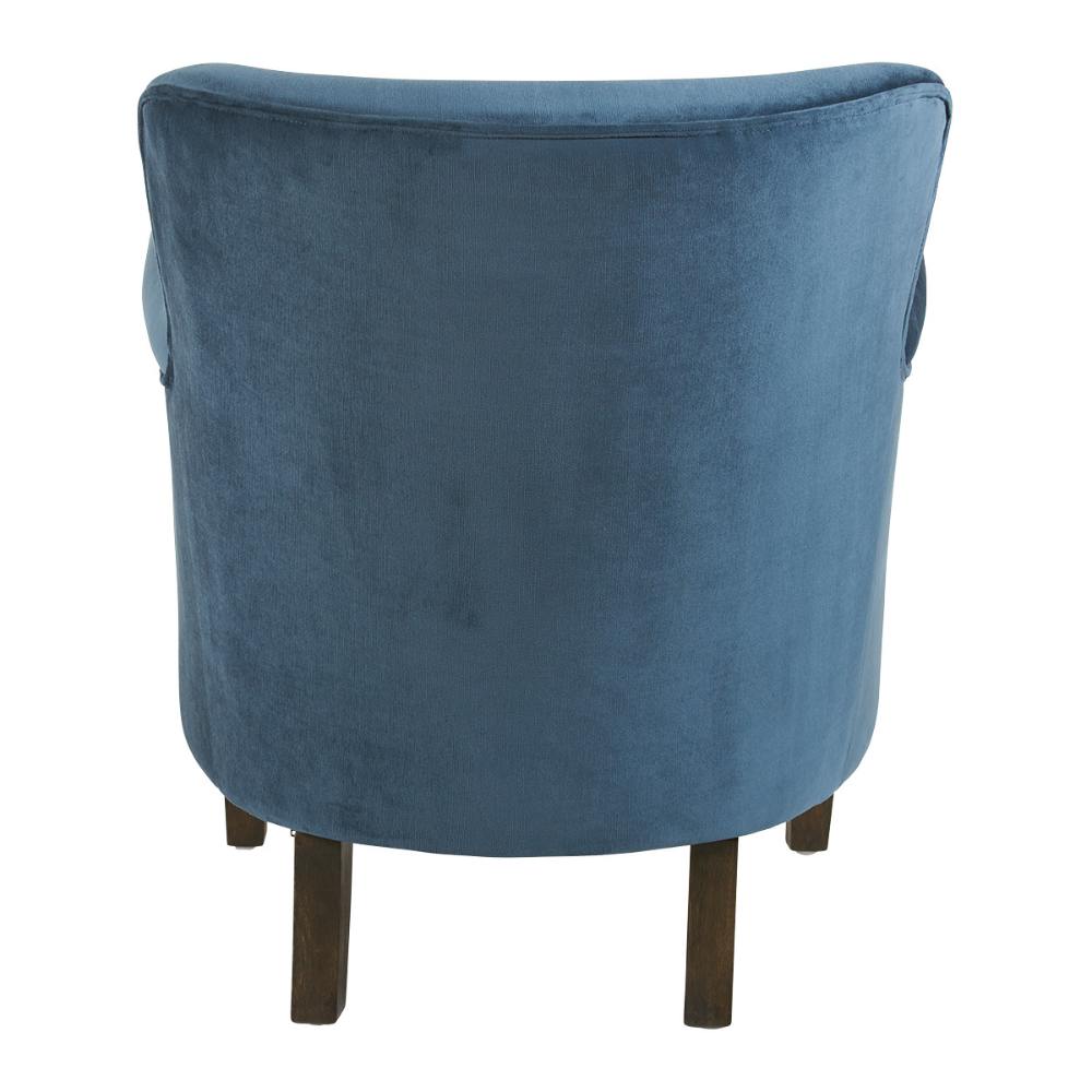 Blanc D'Ivoire Pierre Velvet Linen Leather Armchair