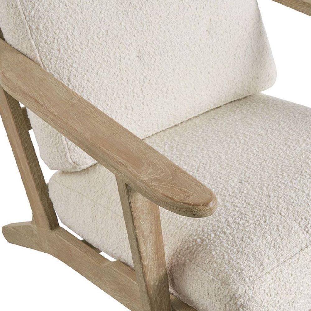 Blanc D'Ivoire Tara Linen Fabric Armchair