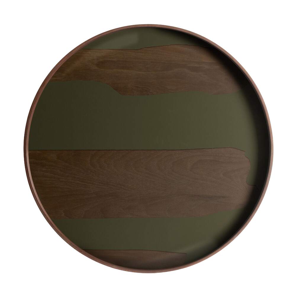 Ethnicraft Second Nature Tray – Classic Solid Wood Tray with Organic Grain & Minimalist Form