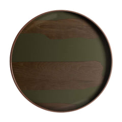 Ethnicraft Second Nature Tray – Classic Solid Wood Tray with Organic Grain & Minimalist Form