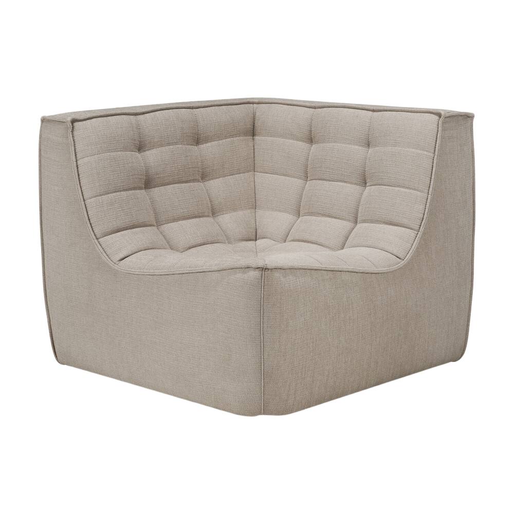 Ethnicraft N701 Modular Sofa in Ecru