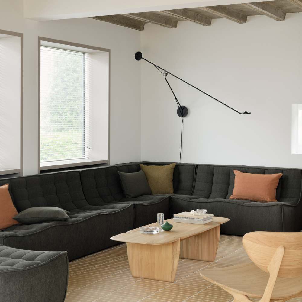 Ethnicraft N701 Modular Sofa (Additional Variant) – Modular Sectional Sofa with Plush Upholstery & Flexible Configurations