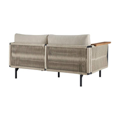 Ethnicraft Corbey Outdoor Sofa – Aluminium Outdoor Sofa with Weather-Resistant Cushions & Modern Lightweight Frame