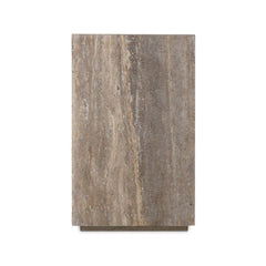 Accord Travertine Side Table