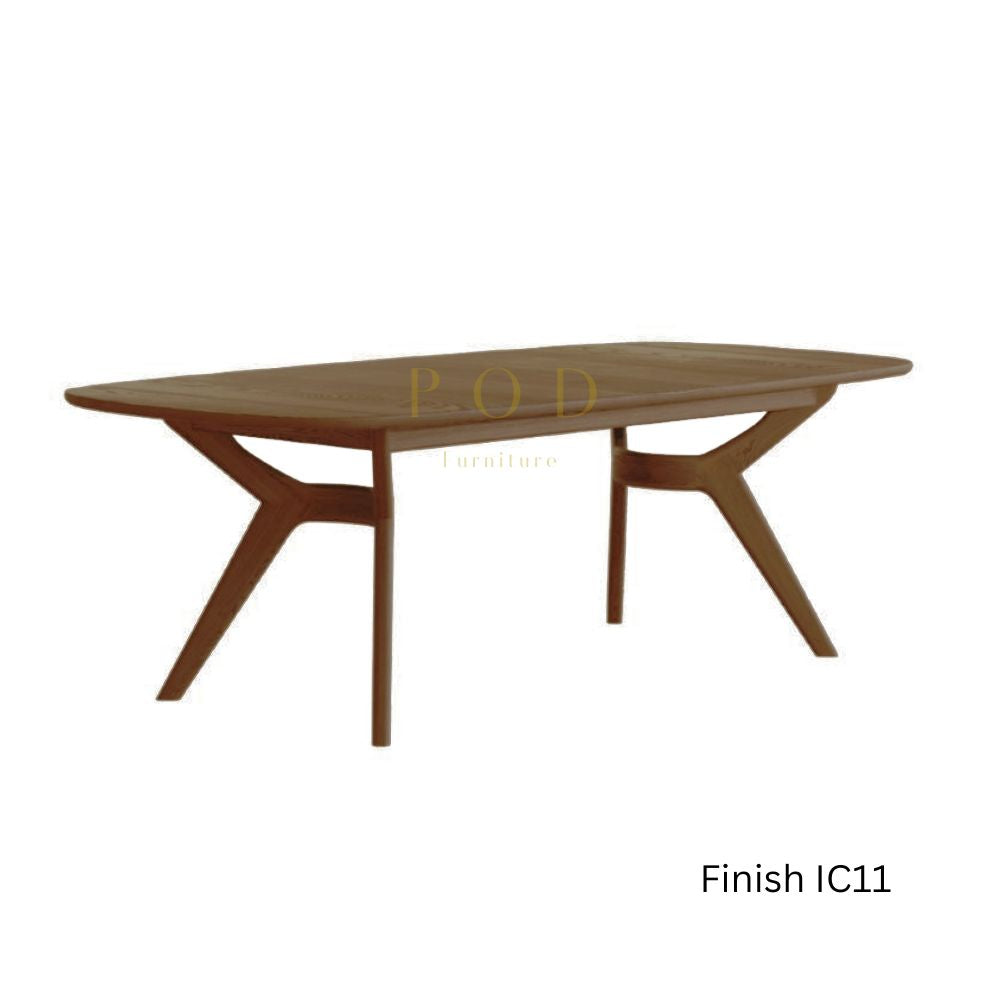 Aimee Wide Oval Extendable Dining Table