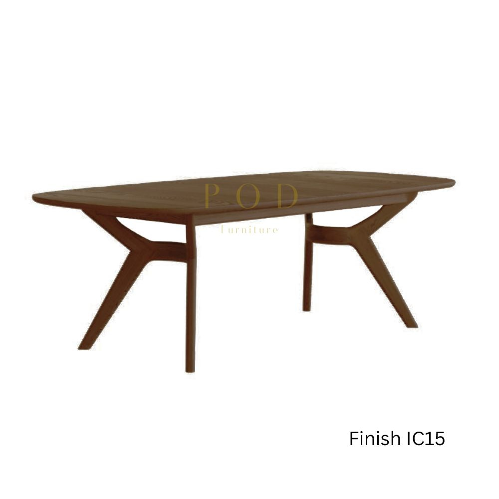 Aimee Wide Oval Dining Table