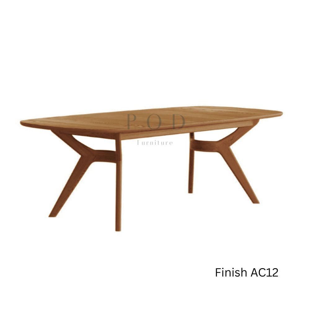 Aimee Wide Oval Extendable Dining Table
