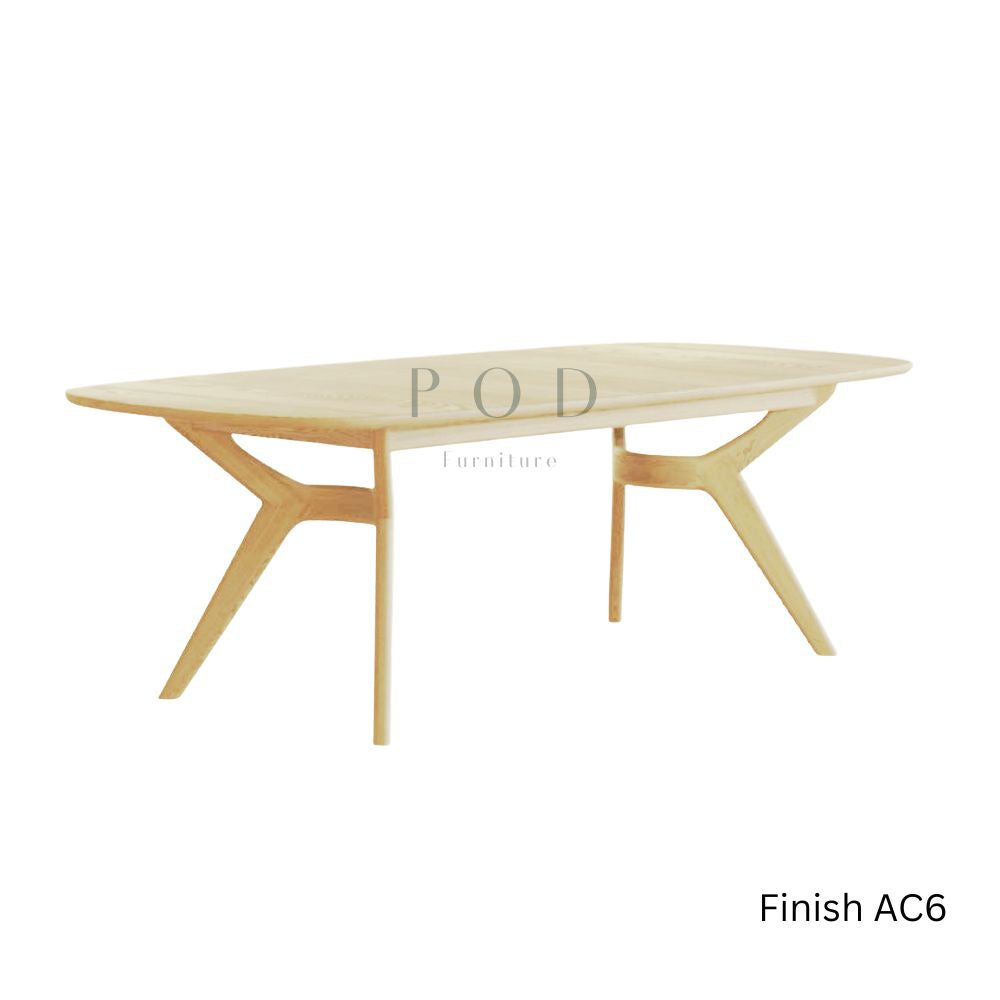 Aimee Wide Oval Extendable Dining Table