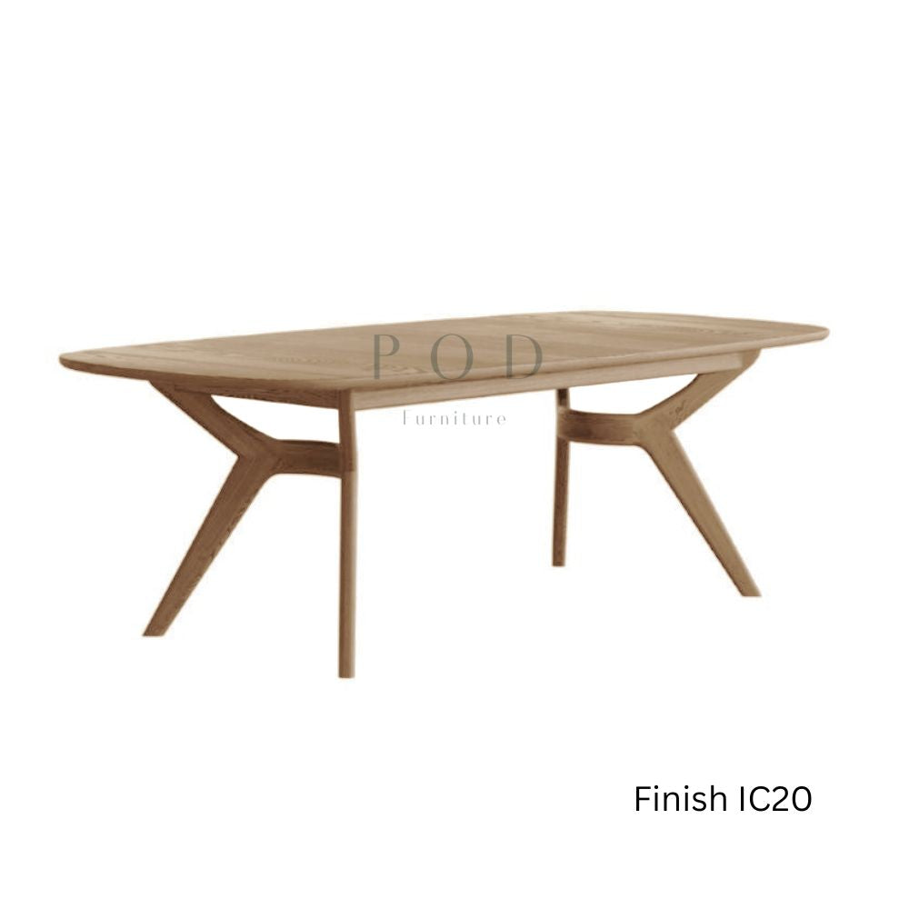 Aimee Wide Oval Dining Table
