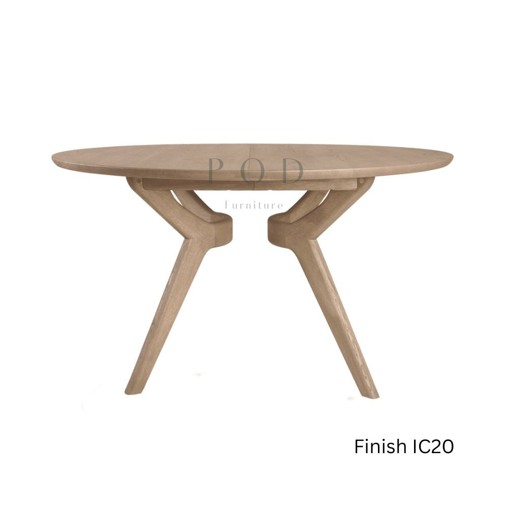 Aimee Extendable Round Dining Table