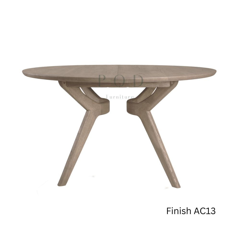 Aimee Extendable Round Dining Table