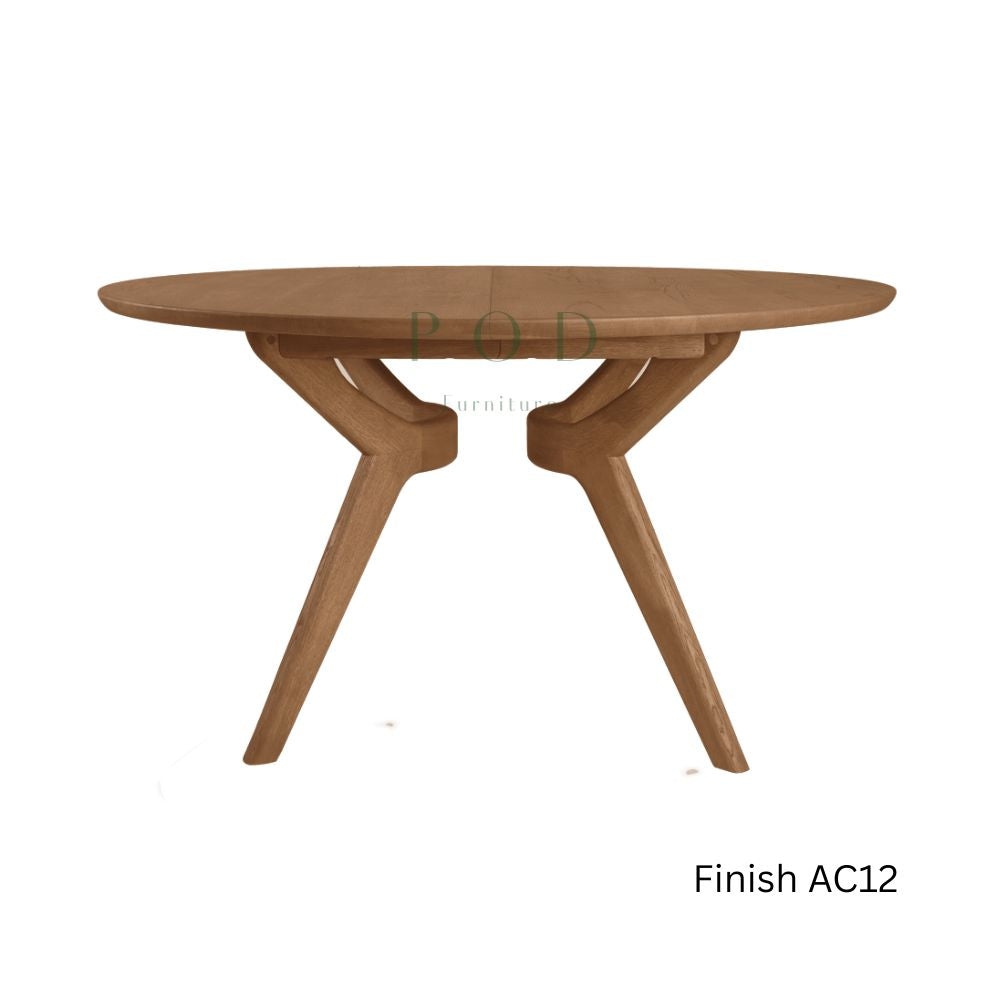 Aimee Extendable Round Dining Table