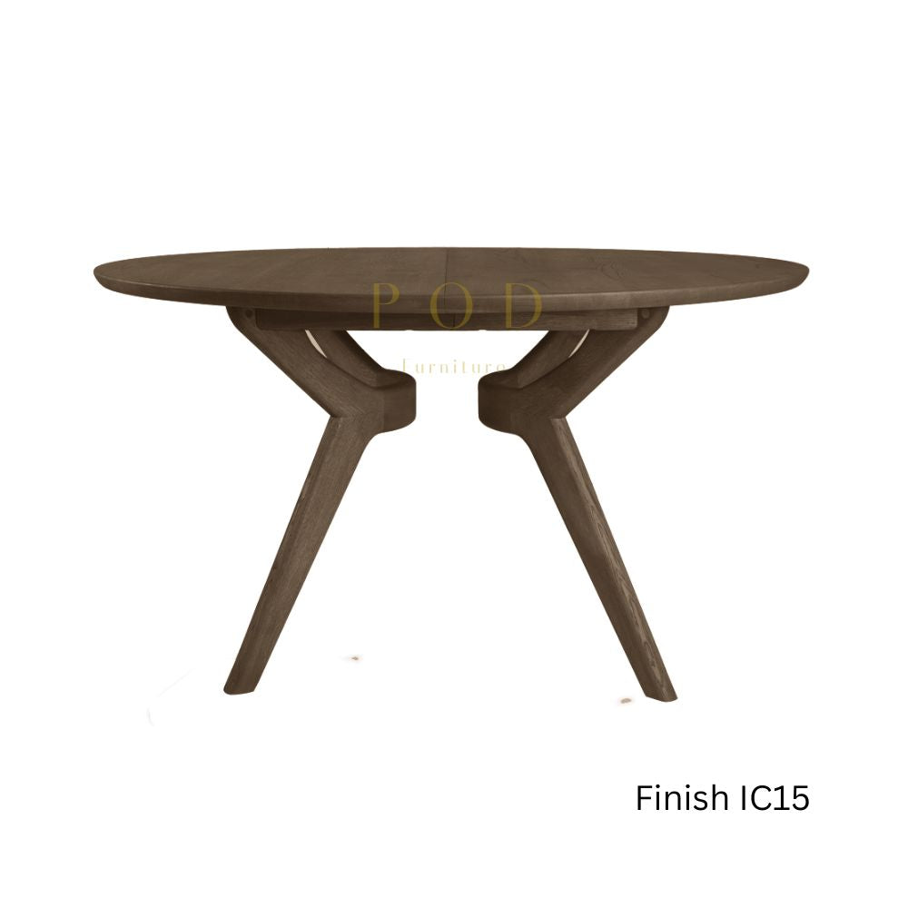 Aimee Extendable Round Dining Table